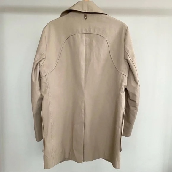 Mackage lightweight cotton jacket with leather trim. 🤎 Size 44 - Picture 3 of 5